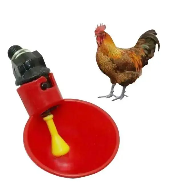 2PCS Fully Automatic Poultry Drinking Cups, Plastic Drinkers for Chickens, Hens, and Quails, Chicken Drinking Cups/Poultry Waterers