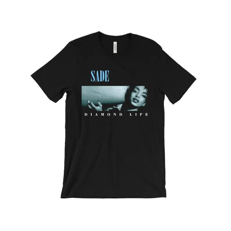 Sade Diamond Life T Shirt - Smooth Operator - No Ordinary Love