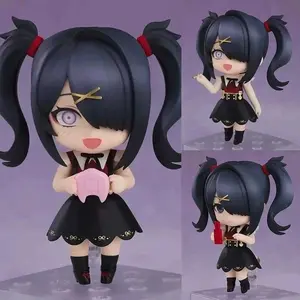 Needy Girl Overdose Nendoroid Articulated Chibi Action Figure Car Pc Desktop Ornament Doll Collectible Model Trendy Toy Gift display base collector summerwins dark soul long sleeve clothes boxed set Extreme Damage Dinosaur Action Figure fashion accessory