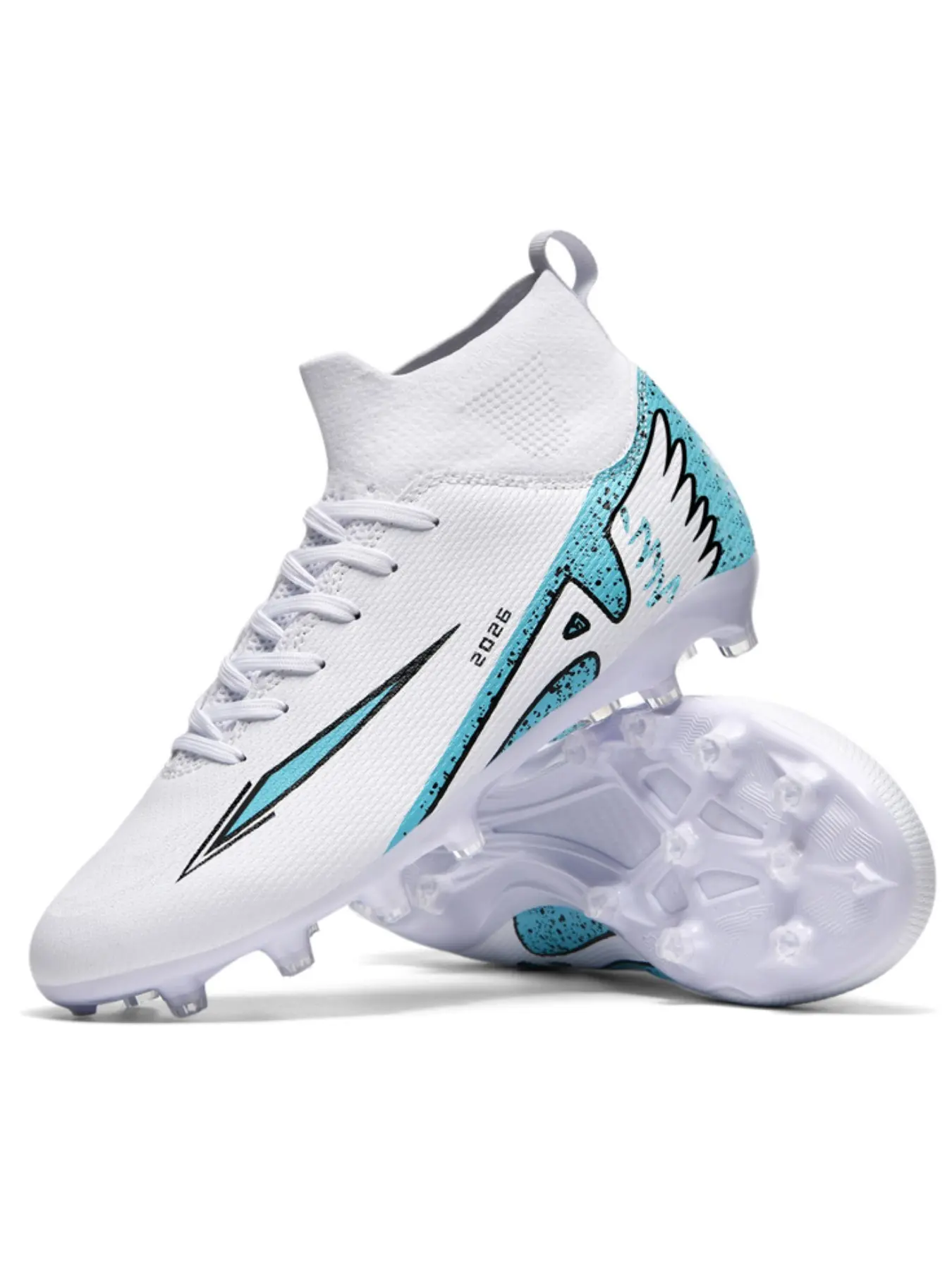 Men's Professional Soccer Shoes, 2026 New Long Stud Training Cleats, Football Boots, Comfortable Unisex Design, Ideal for Outdoor Sports & Matches