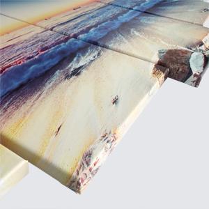 5 Piece Large Modern Seascape Artwork Gallery Wrapped Ocean Sea Beach Pictures Canvas Prints Waves Paintings on Canvas Wall Art for Living Room Bedroom Home Decorations L