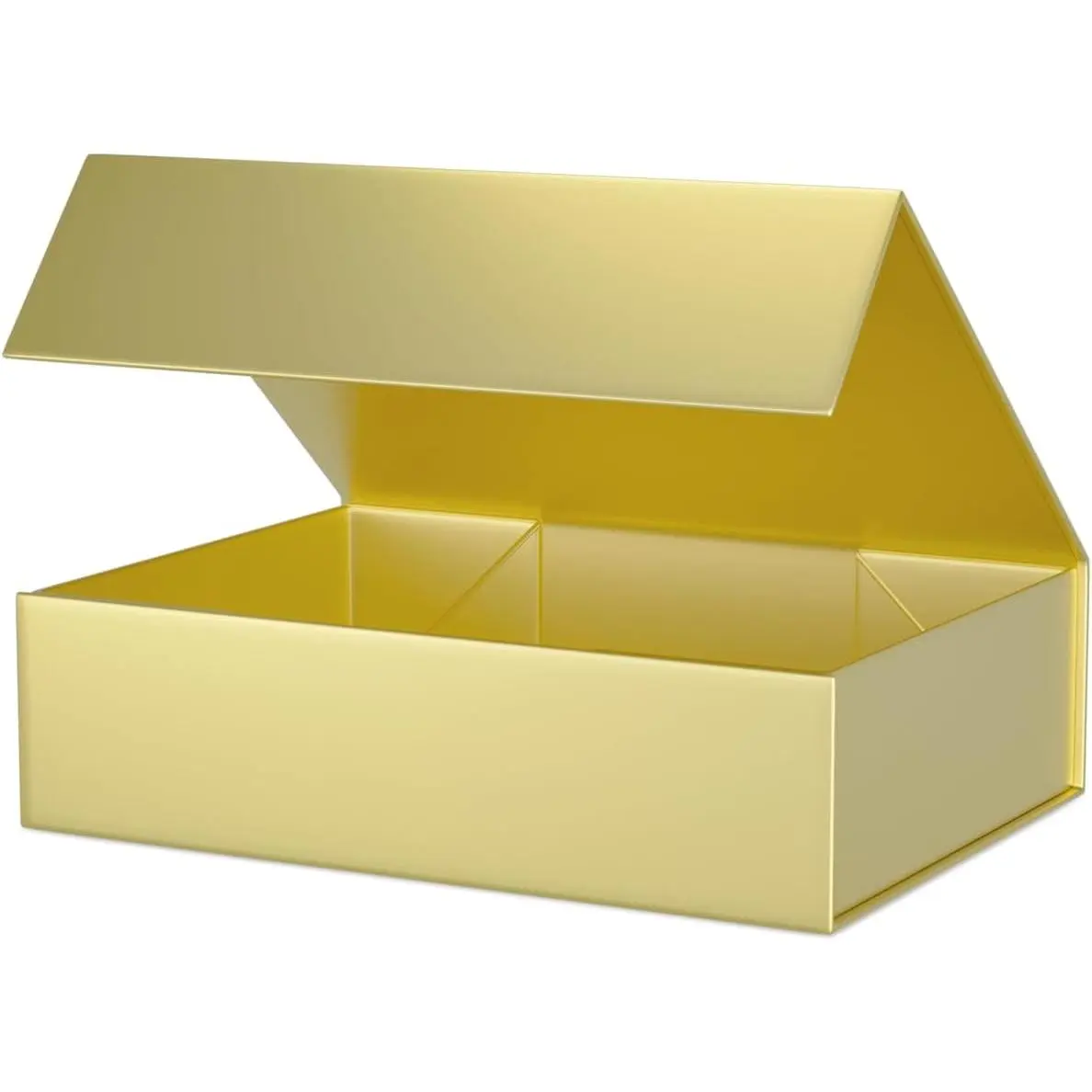 White  Box 11.9" x 8.5" x 3.3", Closure  Boxes for Presents