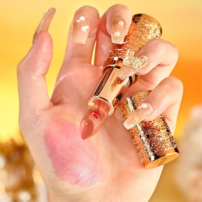 Long Lasting Color Changing Lipstick, 1 Box Moisturizing Lipstick, Glossy Lip Glaze Stick, Plumping Lip Oil Lip Stick for Girls & Women #TOP PICKS