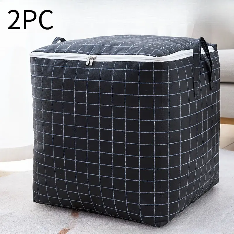 【Bedding Storage Special Product】 1-piece household large-capacity storage bag, a foldable storage bag for quilts and blankets, made of non-woven fabric, packing bag for moving, can be used for storing clothes, toys, quilts, books, etc.