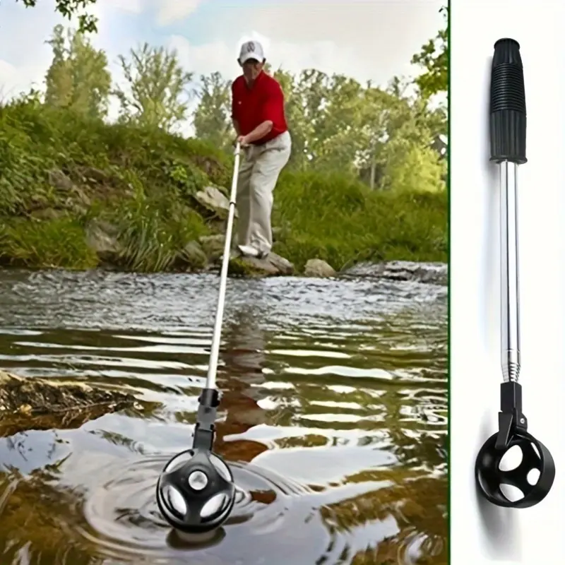 Golf ball picker, extendable golf ball picker, suitable for water use, men's golf accessories, Golf equipment