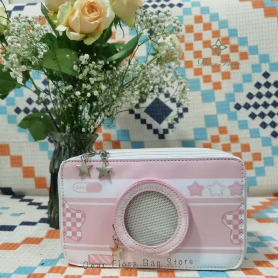 New Design Small Camera Ita Bag Fashionable Cute Girl Transparent DIY Cosplay Shoulder Bags Street Trend Messenger Crossbody Bag New Design Small Camera Ita Bag Fashionable Cute Girl Transparent DIY Cosplay Shoulder Bags Street Trend Messenger Crossbody Bag