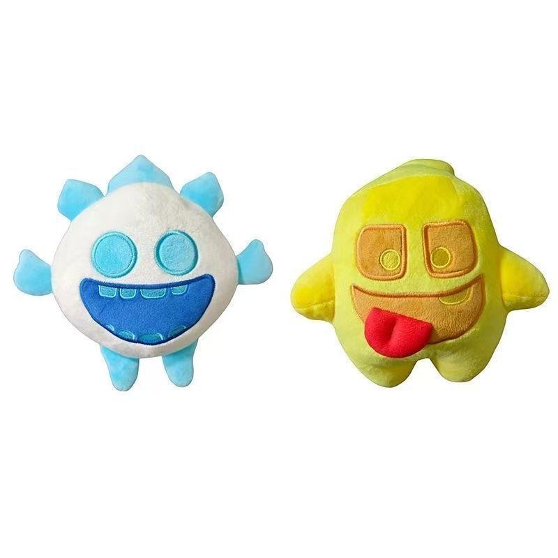 Tower Defense Game Sprites Plush Toy - Ice & Healer, Stuffed Character Dolls, Bulk Lot Clearance Sale