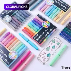 Languo Kc260 Erasable Gel Pens, No Bleed Quick Dry, Multi-Color Stationery, Ideal for Writing, Drawing, and Note Taking, Gel Pen Set #GLOBAL PICKS