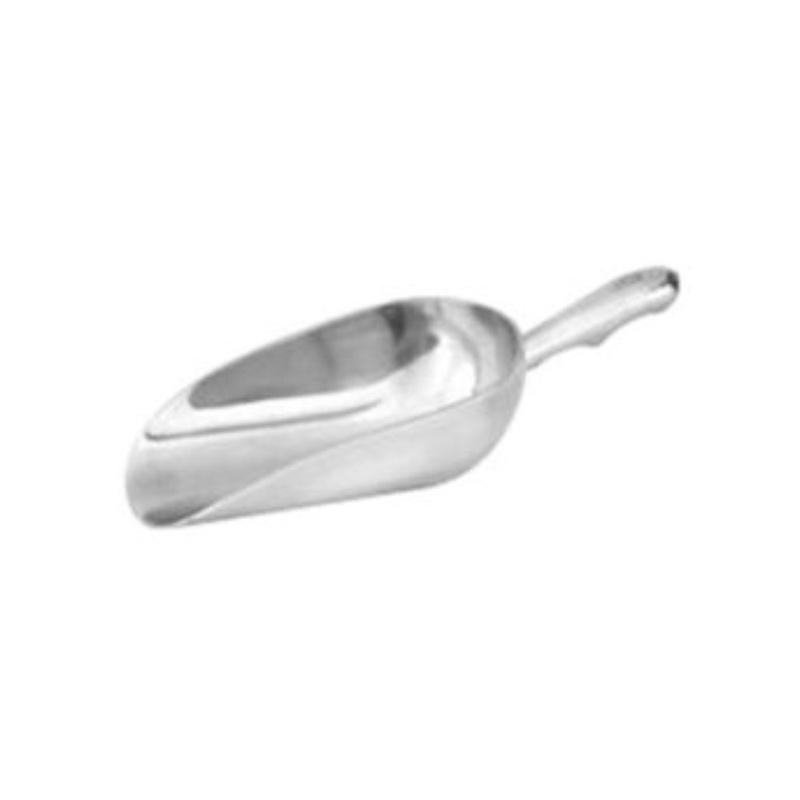 Trenton 12 x Scoop with Round Bottom 340ml / 12oz Aluminium Ice / Ingredients / Serving