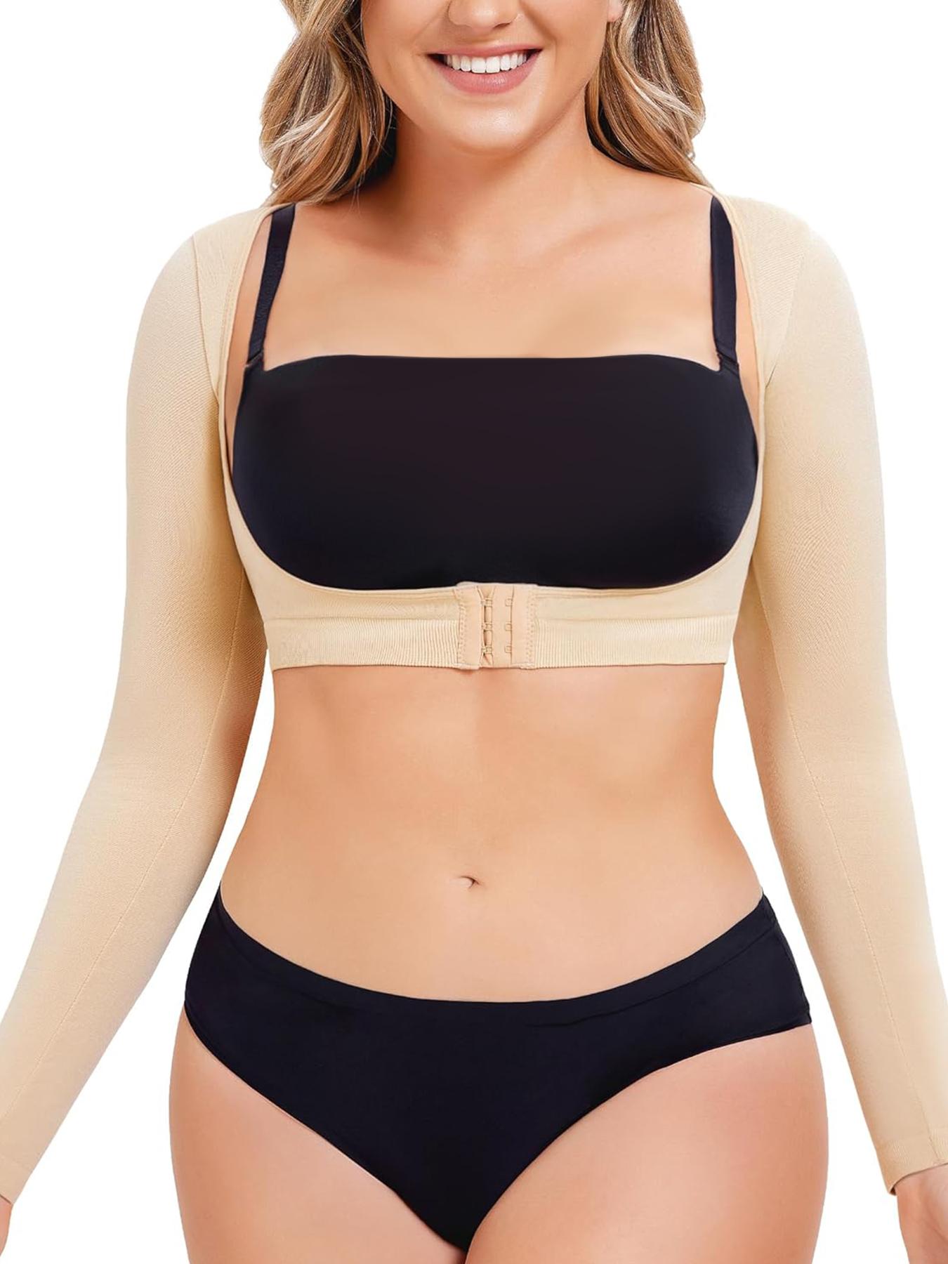 Women's Solid U-shaped Push Up  Shapewear Crop Top, Breathable Comfortable Shaper, Tummy Control Shapewear for Daily Wear, Shapewear Abdominal, Firm Tummy Control, Abdomen Shapewear