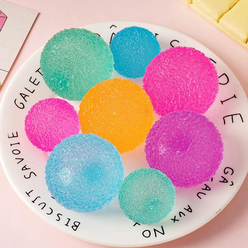 Venting Balls Squishy Fidget Toy Slow Rebound Anxiety Relief Soft Sensory Squeeze Toys for Adults Kids Birthday Gifts Perfect for Stress Relief