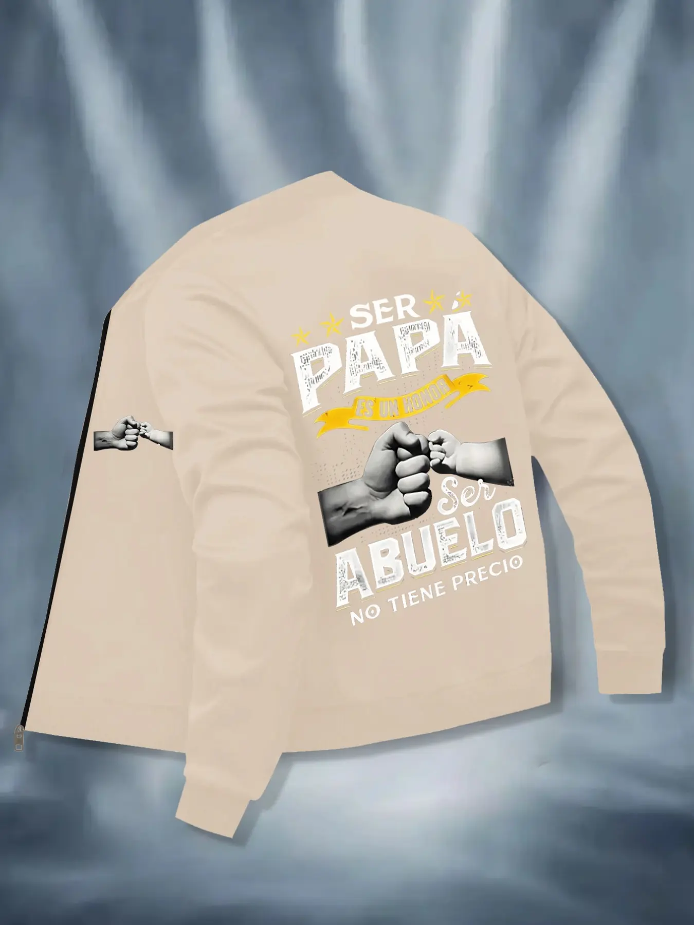 Men's Graphic Print Zipper Jacket, Everyday Jackets, Casual Long Sleeve Fitted Outerwear, Fall & Winter Business Style, Perfect Father's Day Gift#DadGift #AbueloGift #FathersDayOutfit #TikTokFashion #TrendingMens #LatinoFashion #OOTDMen