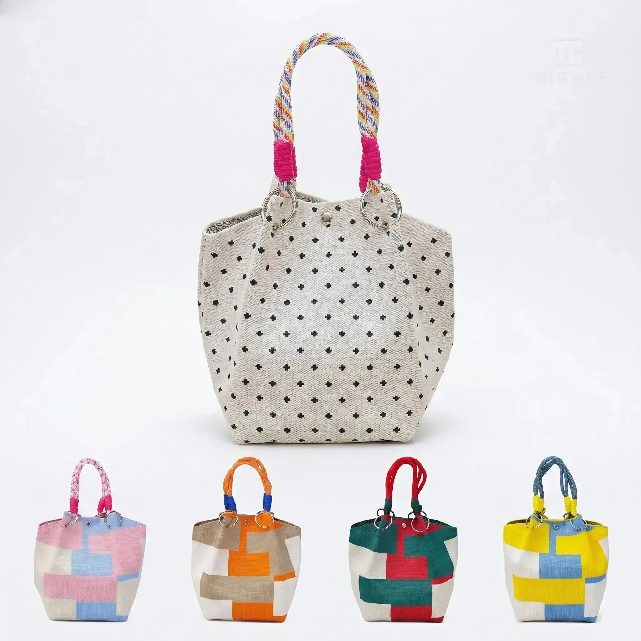 Minimalist Crocheted Handbag for Women, Chic Plain Top Handle Design for a Casual Summer Holiday, Casual Handbags, Design Handbag