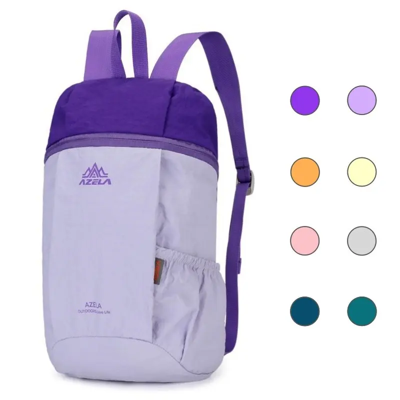 AZELA Foldable Outdoor Backpack, Large Capacity Breathable Ultra Light Portable Sports Daypack for Hiking, Cycling, Climbing, Gym, Travel & Daily Commute