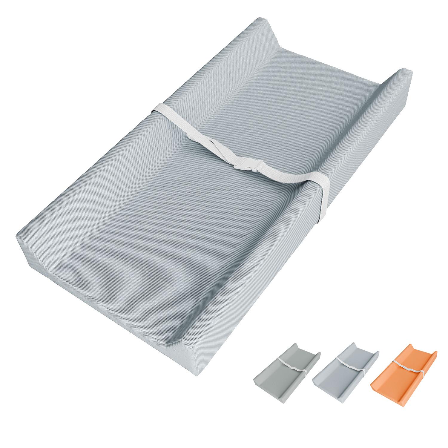 Multifunctional baby changing table, equipped with a soft foam pad |     Waterproof PU leather care and bathing table