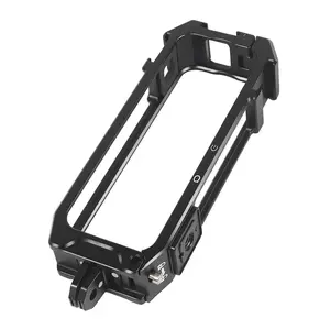 Feichao Quick Expansion Camera Cage for Insta360 X4, Magnetic Foldable Dual Slot, Quick Release Frame, Protective Extension Bracket