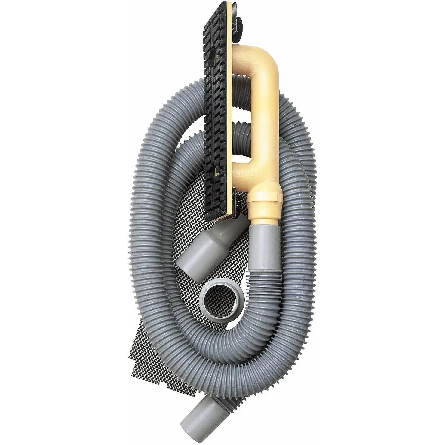 Hyde Tools 09165 Dust-Free Drywall Vacuum Hand Sander with 6-Foot Hose