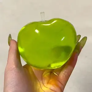 Stress Balls Fidget Toys, Green Apple Squeeze Toys Slow Rising, Stress Balls for Adults, Christmas, Party Favors, Stocking Stuffers