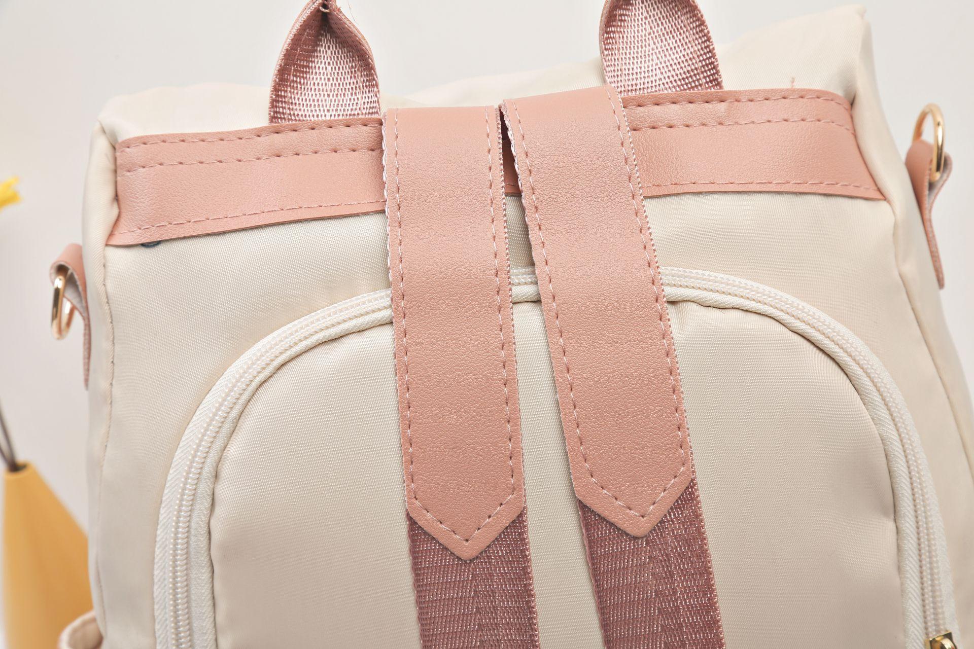 2026 New Korean Style Fashionable Versatile Anti-Theft Student Backpack for Women, Travel Canvas Backpack