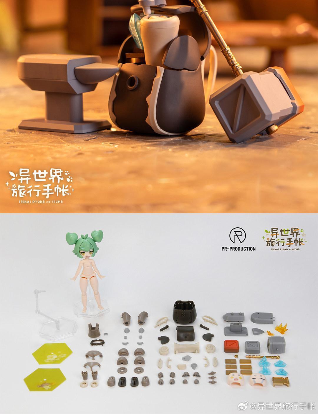 Pr Production Travel Account Of Different Worlds 03 Haley Smith Action Figure Q Edition Collectible Original Model Statue Gift