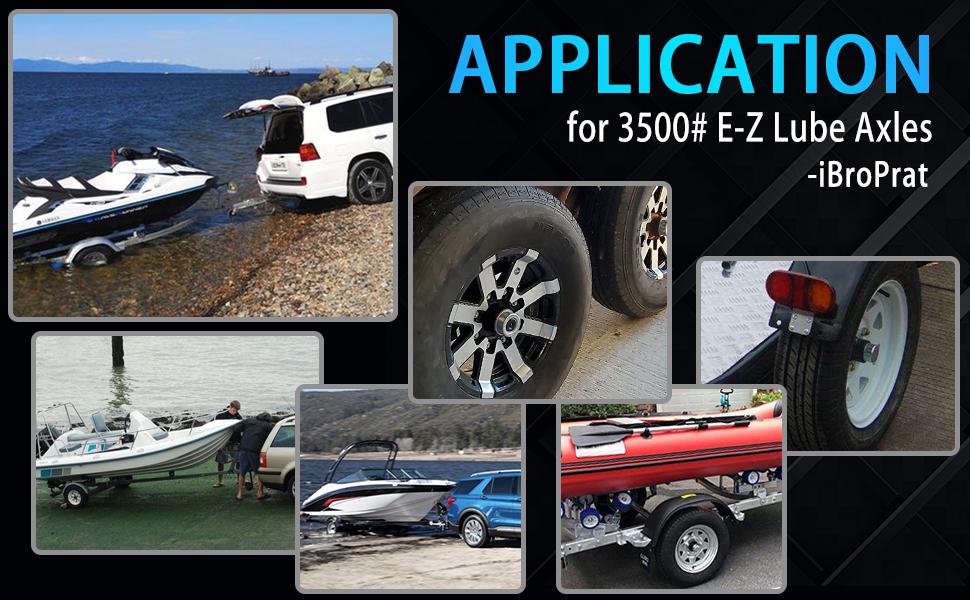 10pack ID 1.719" x OD 2.565" Trailer Axle Hub Wheel Grease Seal with Pin for 3500lb Spindles #     84 RV Axle Dexter Replace 171255 TB 10-19