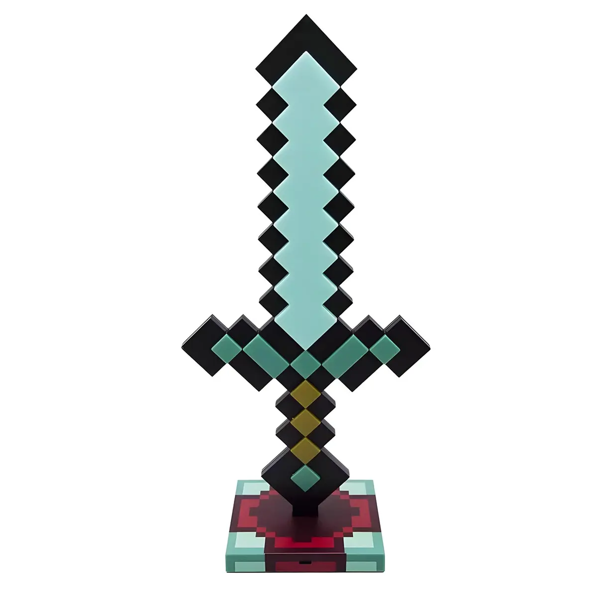 Diamond Sword Night Light Ornament, Color Changing Sword Game Accessory, Gift Toy Model, Table Lamp Decoration, Christmas Gift