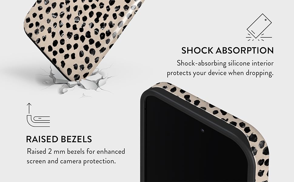 BURGA Case for iPhone 16 Pro - Trendy, Aesthetic, Cute, Pattern Phone Cover, Fall Collection, Max Protective - fits Apple iPhone 16 Pro Case, Cobertor para iPhone16 Pro Cases