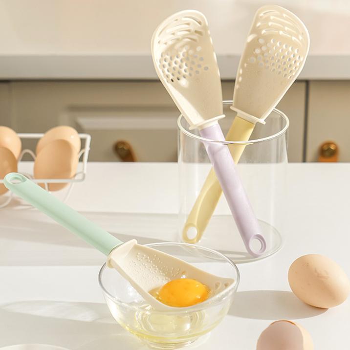 1pcs Masher Spoon, 4-in-1 Baby Food & Potato Masher Tool, Perfect for Fruits, Veggies & Easy Home Cooking Prep