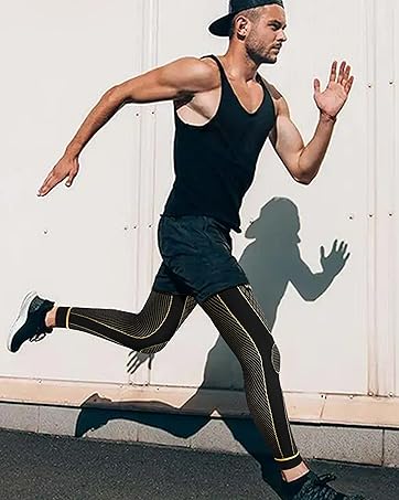 UGEM Copper Full Leg Sleeves Long Compression Leg Sleeve Knee Sleeves Protect Leg for Knee Pain Relief, Workout and Sports