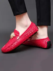 Men's Casual Shoes, Stylish and Soft Loafers, Slip-on Loafers, Suitable for Daily Leisure and Business Formal Wear, Office, Banquets, Formal Men's Shoes