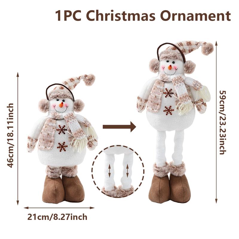 Telescopic Christmas Doll Merry Christmas Decorations For Home 2025 Christmas Ornament Xmas Navidad Noel Gifts New Year 2026