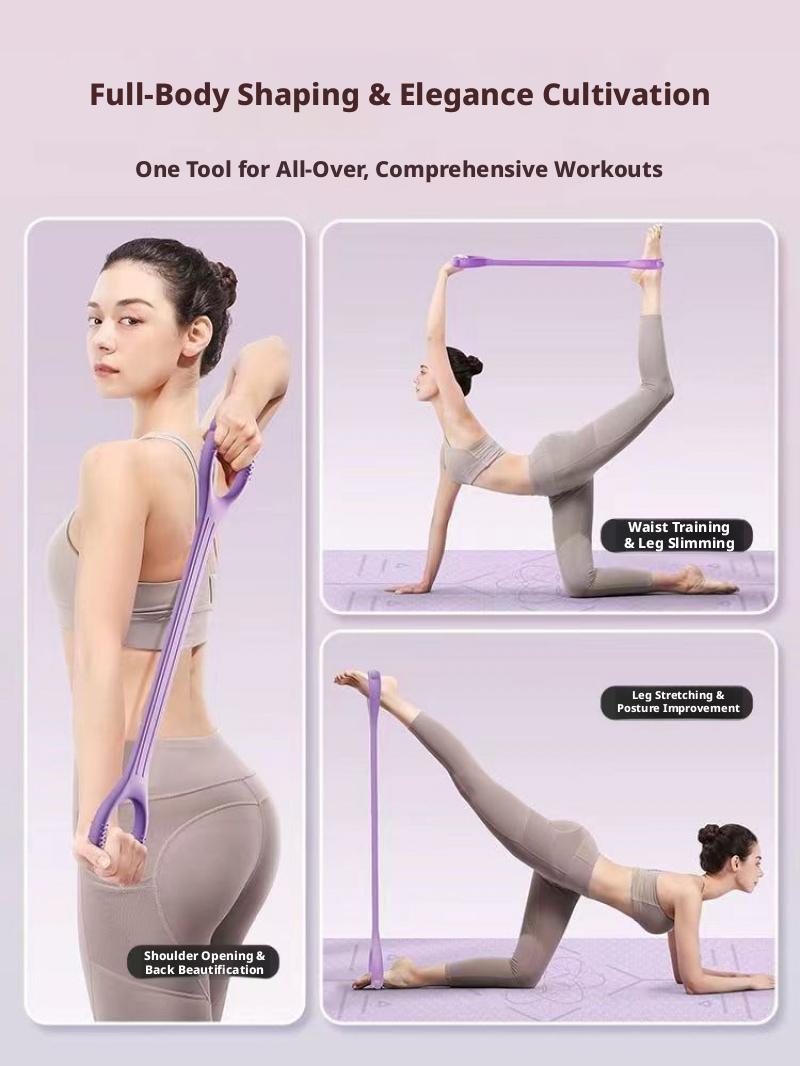 Yoga Pull Rope for Women Body Shaping Resistance Band for Back Training & Fitness
