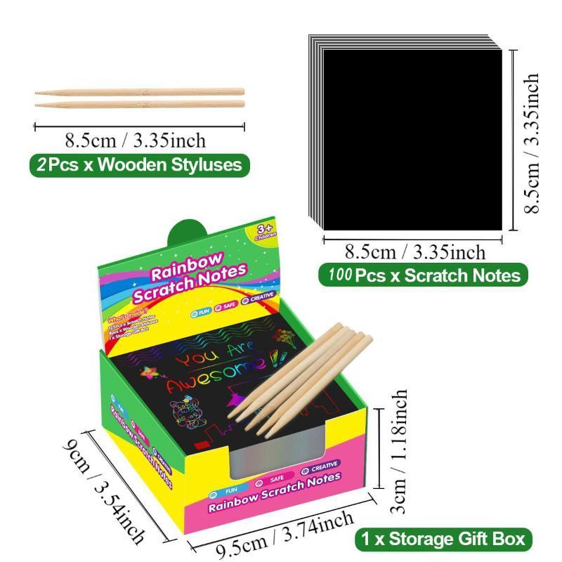 Scratch Art Pad for Kids
