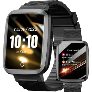 Fall Detection  Watch for Seniors with GPS  & Family Alert System, 4G Standalone Safety Watch for Dementia/Alzheimer's Caregivers (Minimalist, Black)