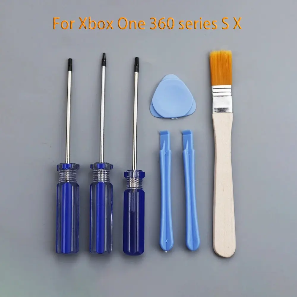 Xbox One/360/ps3/ps4/ps5 Screwdriver Set, Torx T6/t8/t10 Anti-Tamper Repair Tool, Essential Gaming Console Maintenance Kit