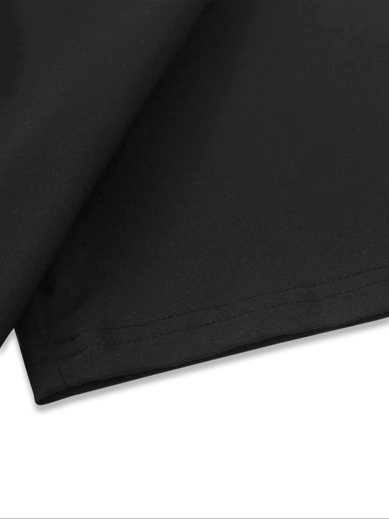 Two-Piece Set Men's Solid Short Sleeve Tee & Drawstring Waist Shorts Set, Regular Fit Casual Round Neck T-shirt & Track Shorts, Men's Summer Clothes Matching Clothing Set