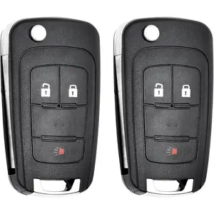 Key Fob Replacement for 2010-2019 Chevrolet Equinox & GMC Terrain/ 12-17 Sonic/ 16-17 Spark/ 15-18 Trax/ 14-18 Buick Encore Car Keyless Entry Remote Control, OHT01060512, 3 Buttons, 2Pcs