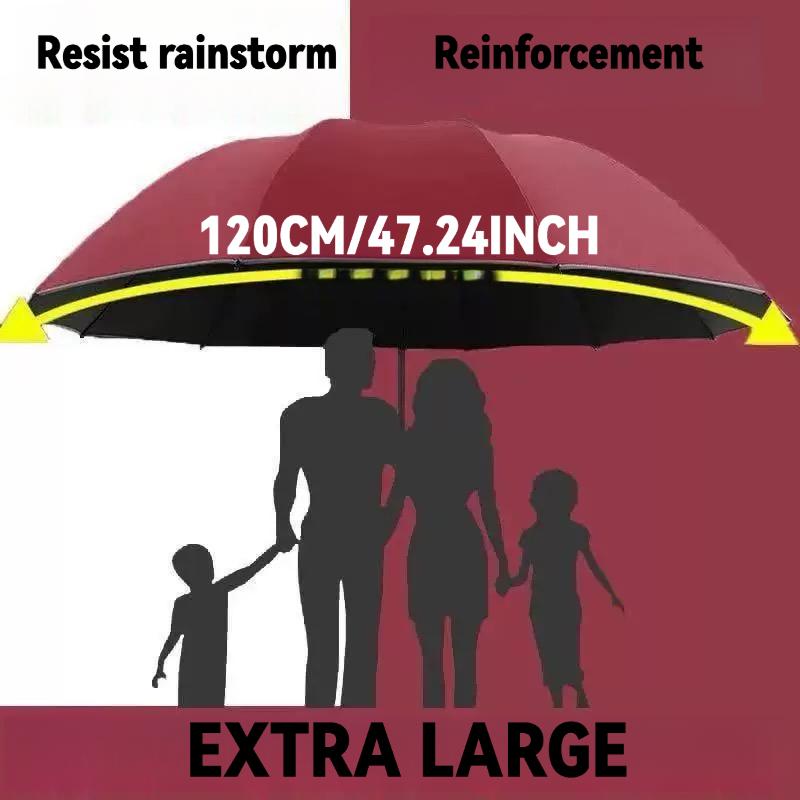 Family-Sized 12-Rib Automatic Umbrella, Extra Large 58inch, Windproof, Waterproof & UV Protection, Foldable compact Umbrella for Outdoor, Travel & Daily Use travelumbrella Family-Sized 12-Rib Automatic Umbrella, Extra Large 58inch, Windproof, Waterproof & UV Protection, Foldable compact Umbrella for Outdoor, Travel & Daily Use travelumbrella