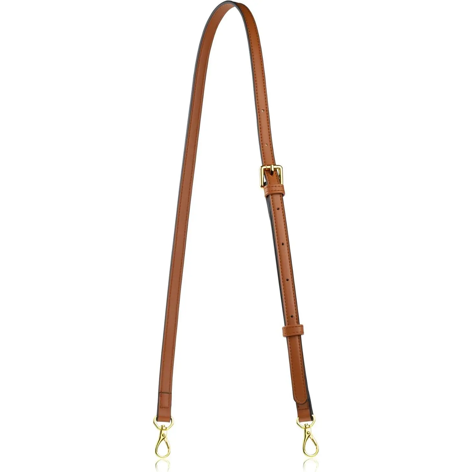 llzedrem Lether Purse Strp Replcement Crossbody Hndbg Long djustble, Brown, M