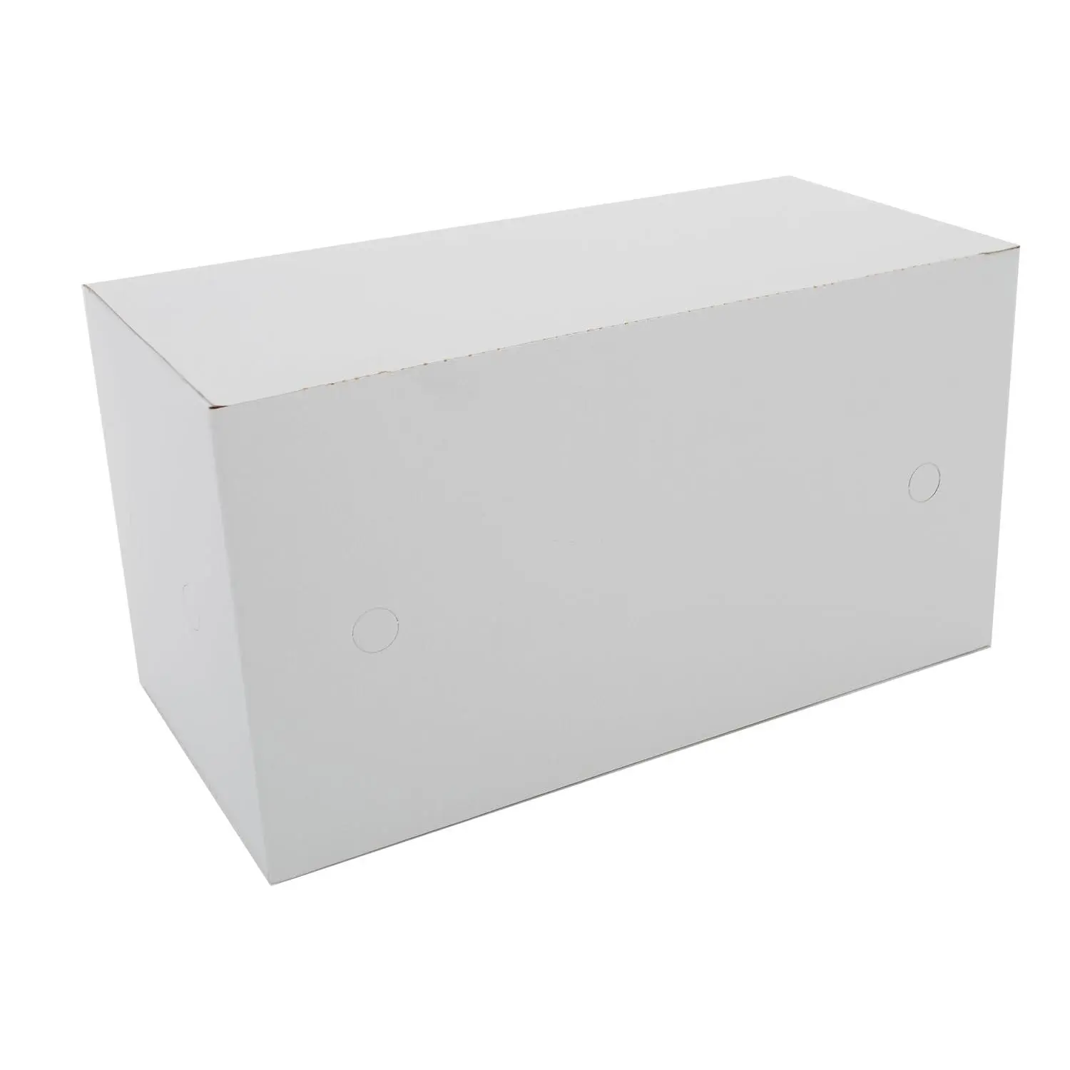Clay Coated Kraft Paperboard Patty Meat Box, Tuck Top, 5 lbs Capacity, 10" Length x 5" Width x 5-3/8" Height (Case of 200)