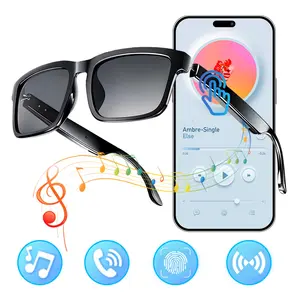 Smart Bluetooth Audio Glasses,UV Protection,Touch Control,Music Playback,Suitable for Home, Work, Commute, Travel & Outdoor Sports, Ideal Gift for Father's Day