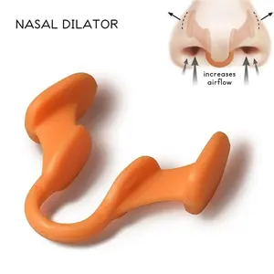 Silicone Nose Clip Anti Snoring Nasal Dilator, Stop Snore Aid, Easy Breathe, Improve Sleeping, Rhinitis Relief, 1pc