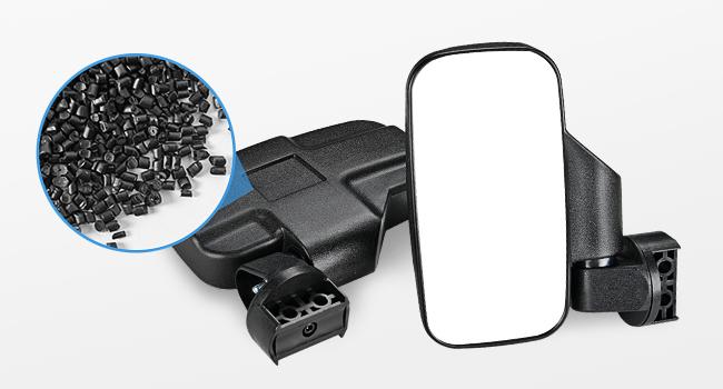 Nilight UTV Side Mirrors Universal Fit For 1.6in to 2in Roll Cages