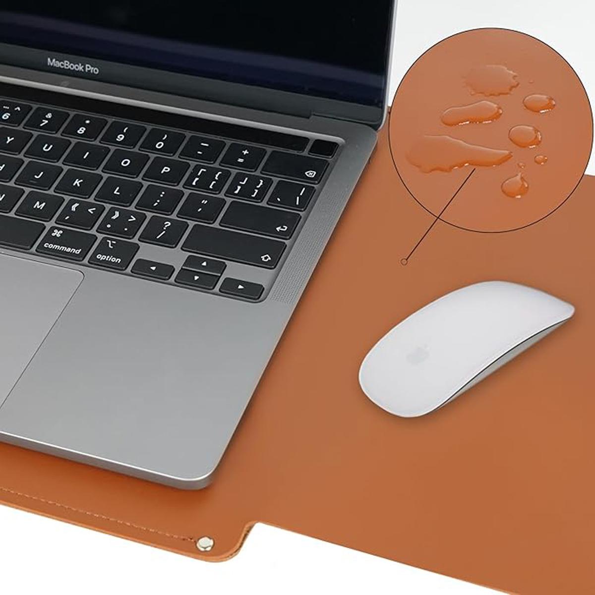 Laptop Bag for Women Waterproof Leather 13.3-15.4In Tote Bag Briefcase for Laptops iPad Cases Durable Daily Use Office Studio Leisure Large Capacity Handbag