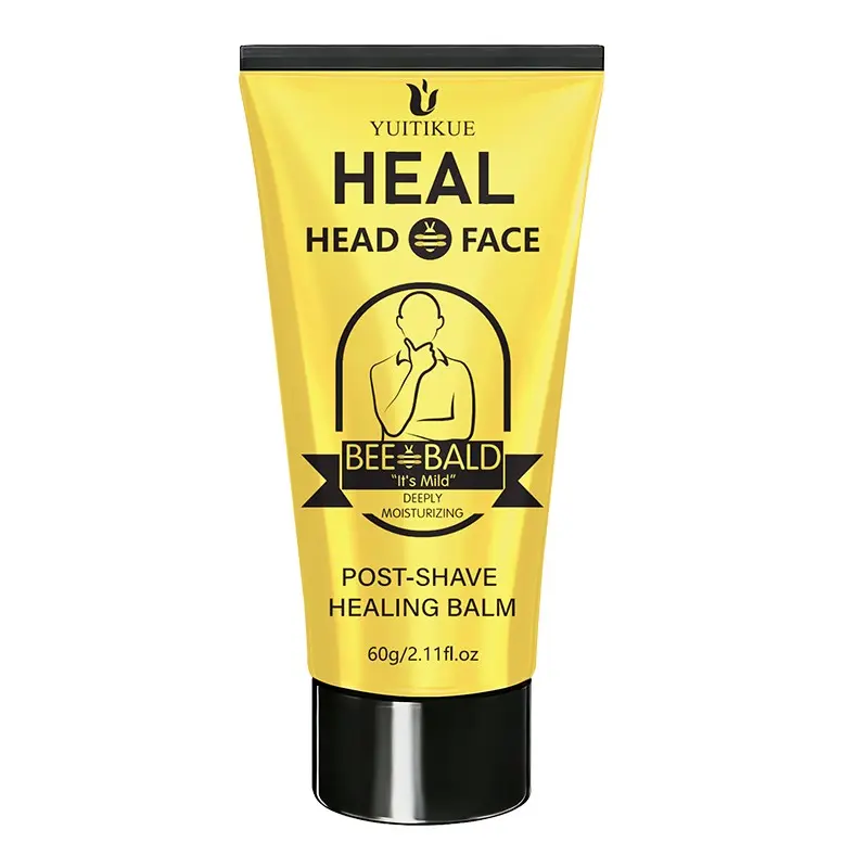 Post-Shave Aftershave Repair Balm with Honey, Hyaluronic Acid, and Rosehip, Soothing, Gentle, Moisturizing, Firming, Moisturizer, Moisture, Suitable for All Skin Types, After Shave Cream