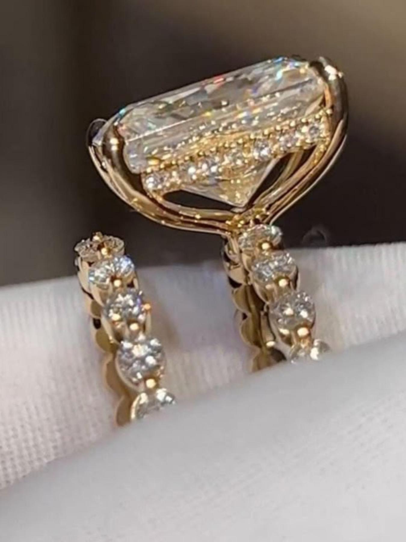 Elegant Women's Fashion Rings Set, Classic Style with Zirconia Decoration, Perfect for Valentine's Day, Weddings, Birthdays & More