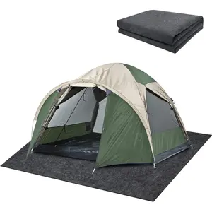 Camping Tent Carpet Mat - Waterproof Outdoor Tent Rug - Portable Cuttable Picnic Camping Floor Blanket for Lawn Supplies