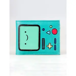 High-Quality Hollow-Out Wallet with Game Console Screen Design, Fashionable Personalized Embossed Card Holder, ID Card Case