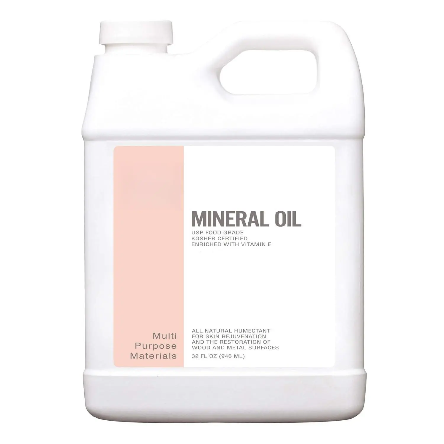 Vegan  Grade Mineral Oil, Safe for   Board, Butcher Block,   Board, and   Oil, Cast Iron Tools Conditioner 32 oz
