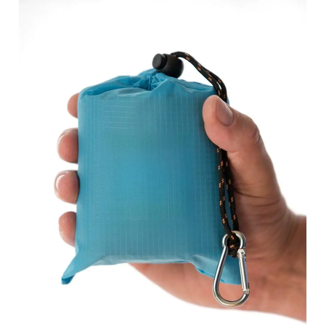 Pocket Beach Blanket – Lightweight, sand-proof picnic blanket, compact outdoor blanket, waterproof pocket blanket, suitable for hiking, camping, picnics, travel, and beach trips